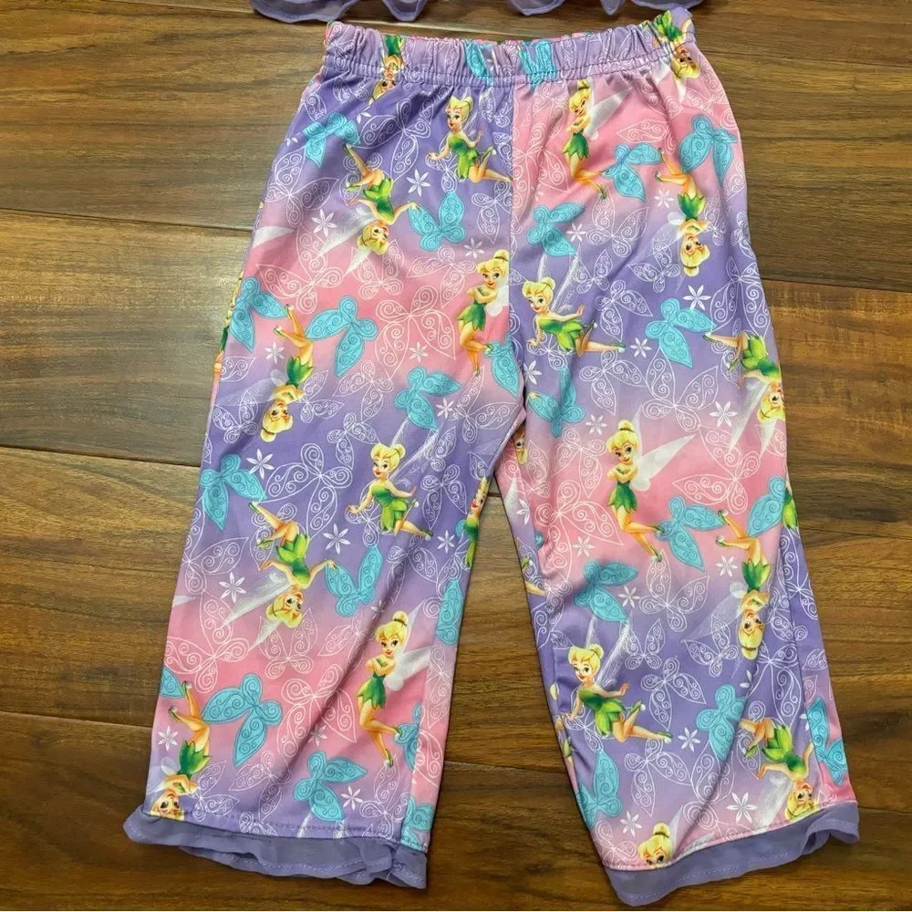 Disney Fairies Tinkerbell 2 piece pajama set